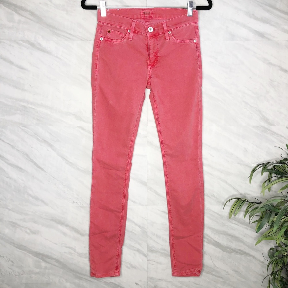 NEW Hudson Nico Midrise Super Skinny Jeans 24